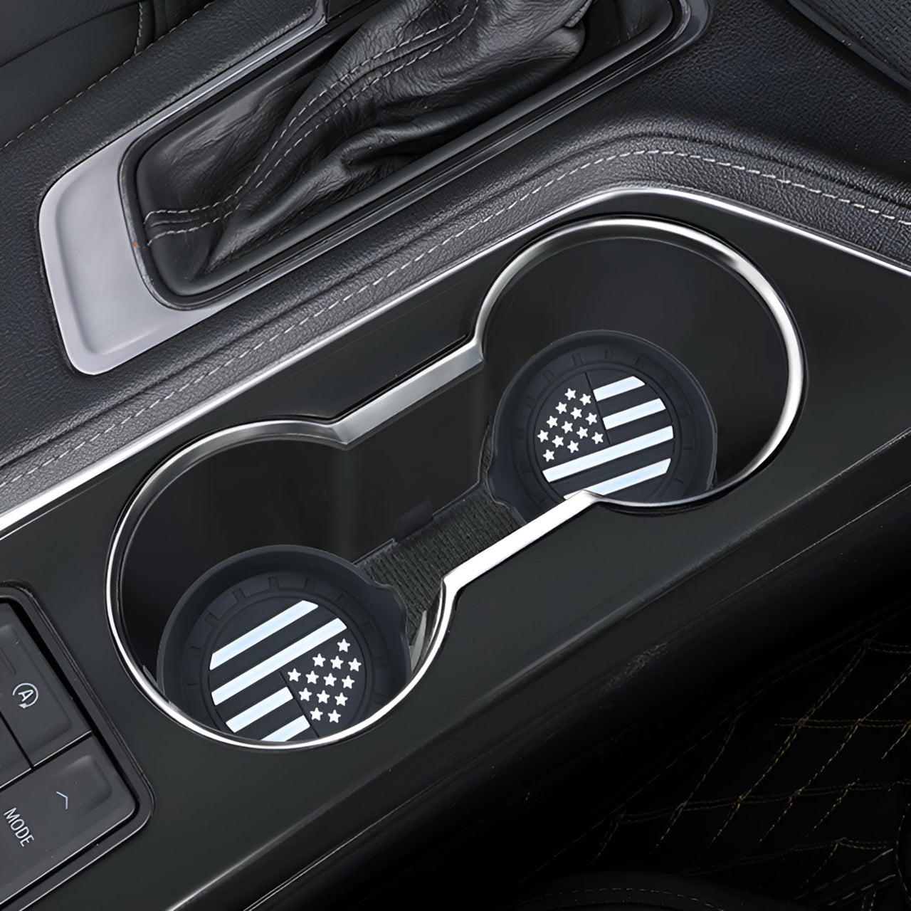 Amooca Car Cup Coaster Universal Non-Slip Cup Holders