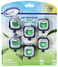 Thumbnail for Air Jungles Green Tea Scent Car Air Freshener Clip