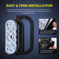 Thumbnail for Nilight Trailer Tail Light Bar with 3-in-1 Running Stop Turn Signals Brake Lights
