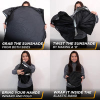 Thumbnail for EcoNour Car Windshield Sunshade |UV Reflective Windshield Cover Sun Shade