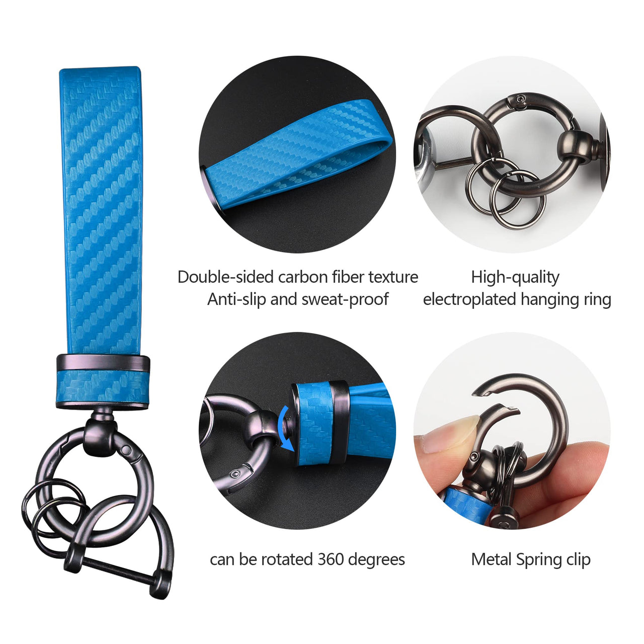 Turcee car keychain Car Accessory Key Ring