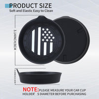 Thumbnail for Amooca Car Cup Coaster Universal Non-Slip Cup Holders