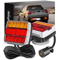 Thumbnail for Nilight Trailer Tail Light Bar with 3-in-1 Running Stop Turn Signals Brake Lights