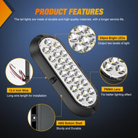Thumbnail for Nilight Trailer Tail Light Bar with 3-in-1 Running Stop Turn Signals Brake Lights