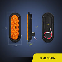 Thumbnail for Nilight Trailer Tail Light Bar with 3-in-1 Running Stop Turn Signals Brake Lights