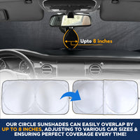 Thumbnail for EcoNour Car Windshield Sunshade |UV Reflective Windshield Cover Sun Shade