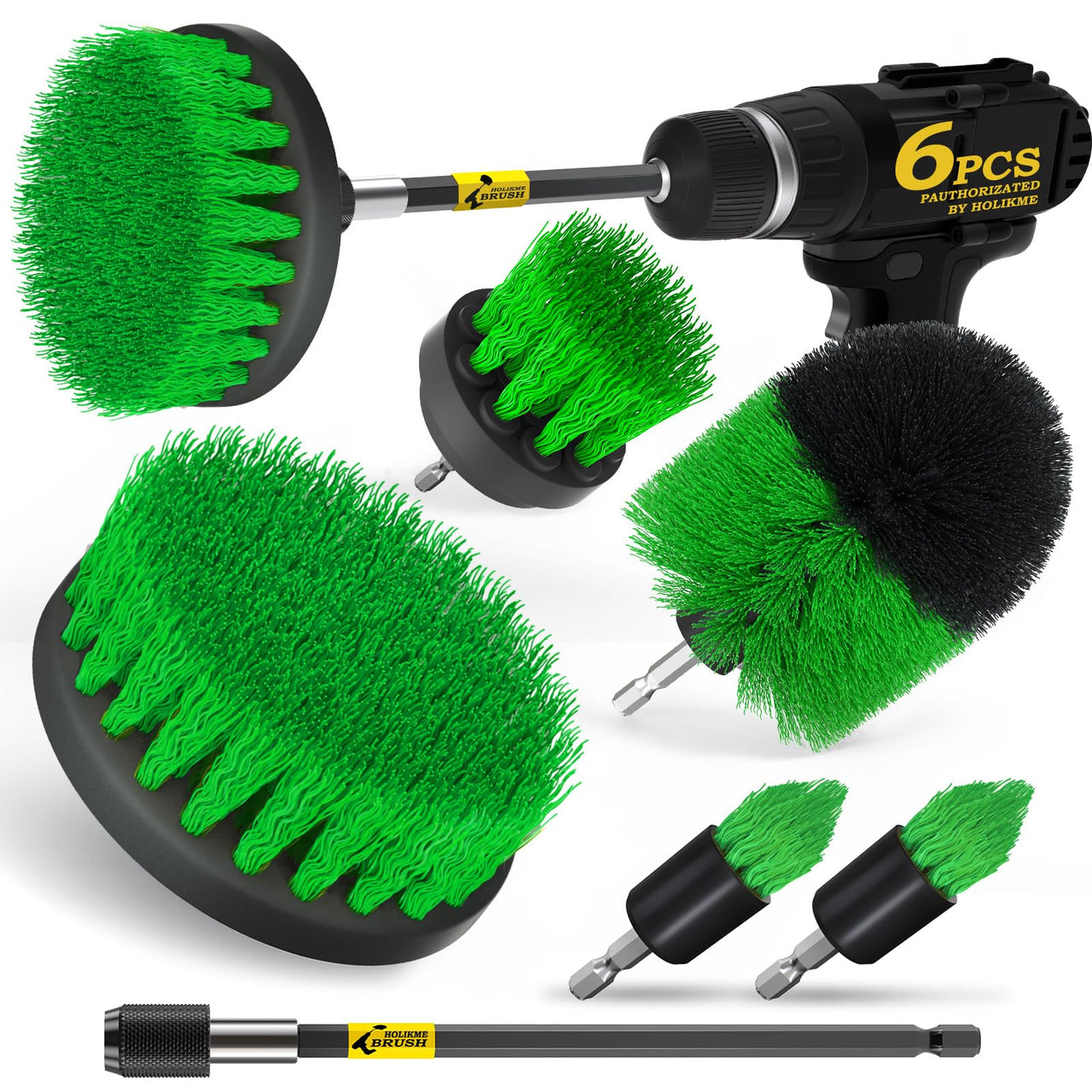 Holikme 6Pack Drill Brush Power Scrubber