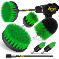 Thumbnail for Holikme 6Pack Drill Brush Power Scrubber