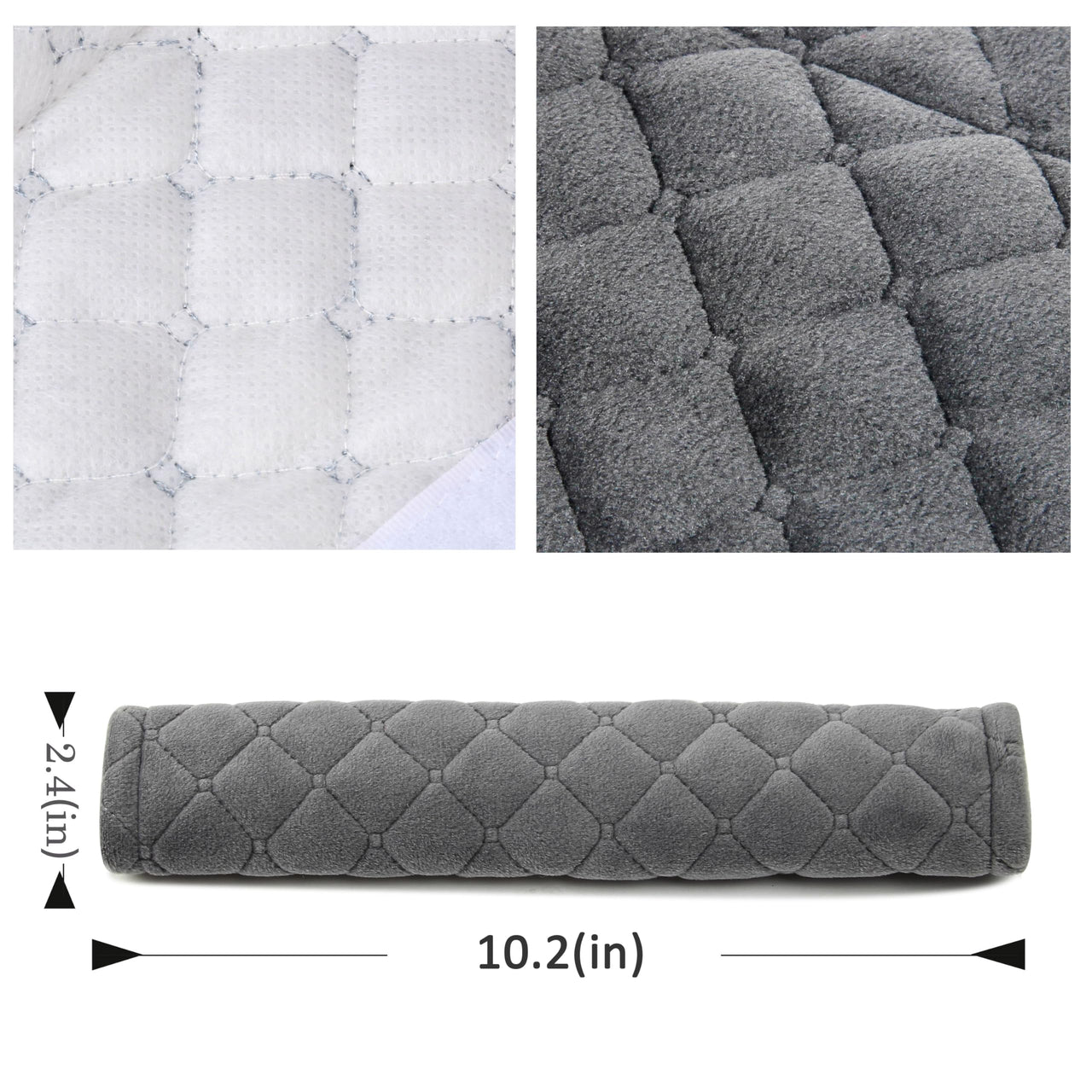 Amooca Soft Auto Seat Belt Cover Seatbelt Shoulder Pad Cushions