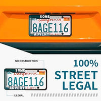 Thumbnail for Aujen Silicone License Plate Frames Black