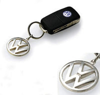 Thumbnail for Volkswagen Metal Key Chain Keyring Fob Silver