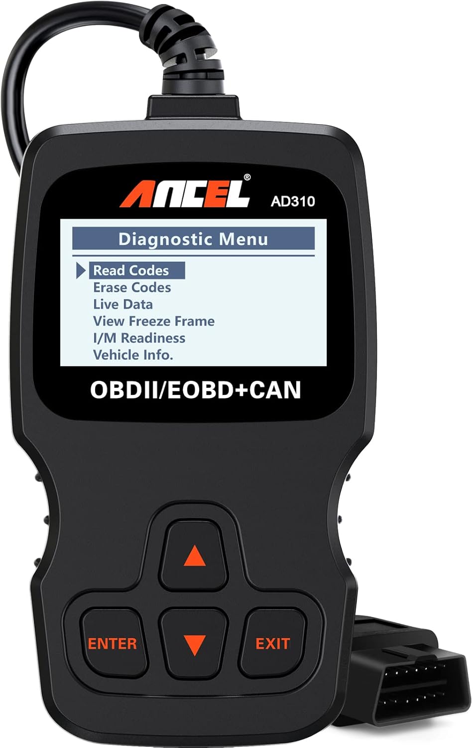 Ancel AD310 Classic Enhanced Universal OBD II Scanner Car Engine Fault Code Reader