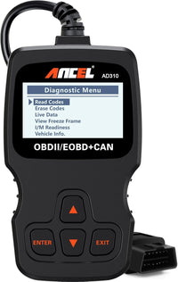 Thumbnail for Ancel AD310 Classic Enhanced Universal OBD II Scanner Car Engine Fault Code Reader