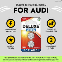 Thumbnail for Key Fob Replacement Batteries for Audi