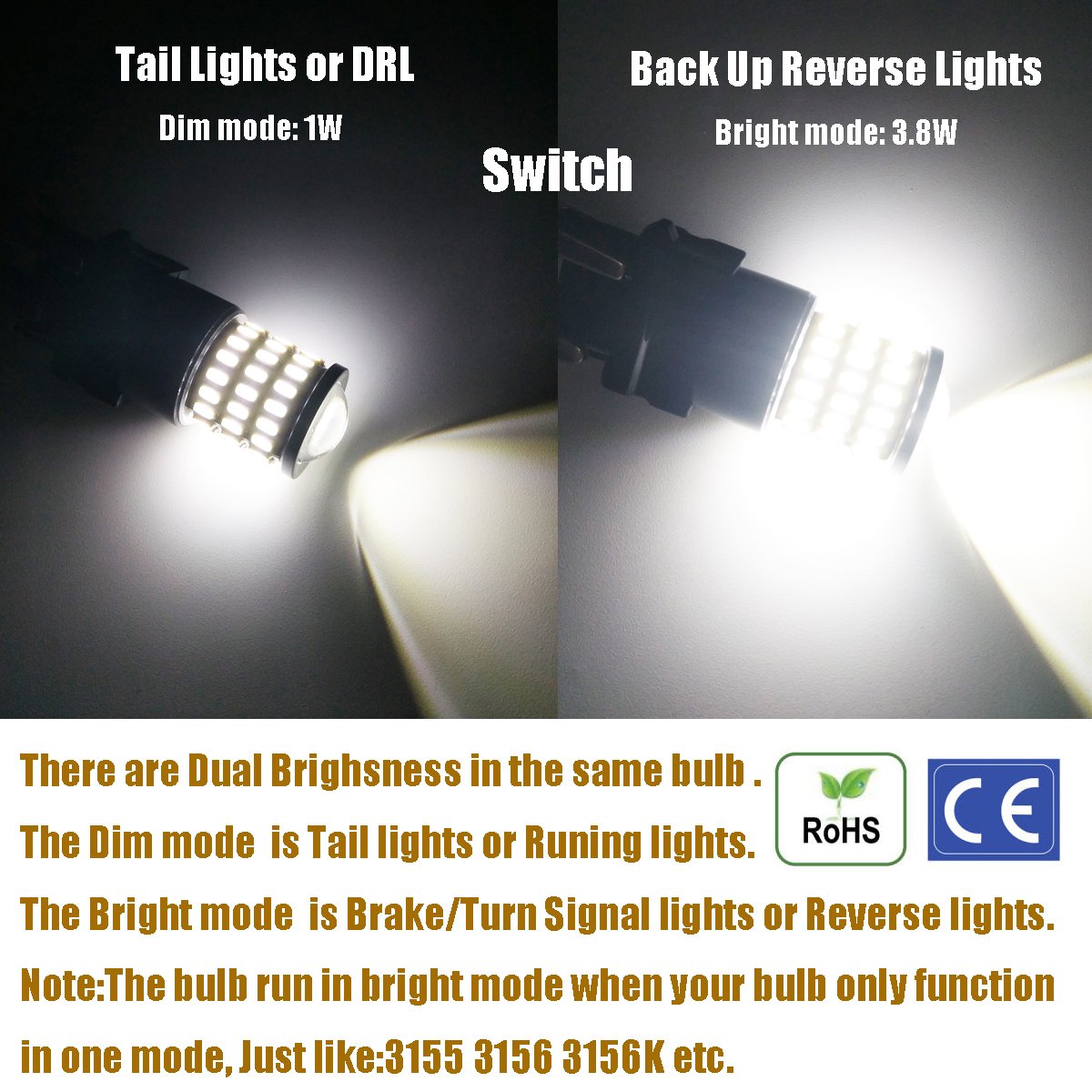 iBrightstar 9-30V Super Bright Low Power Dual Brightness