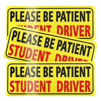 Thumbnail for JUSTTOP 3pcs Student Driver Sticker for Car