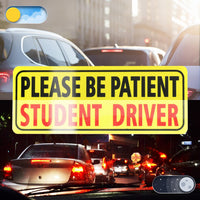 Thumbnail for JUSTTOP 3pcs Student Driver Sticker for Car