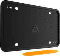 Thumbnail for Aujen Silicone License Plate Frames Black