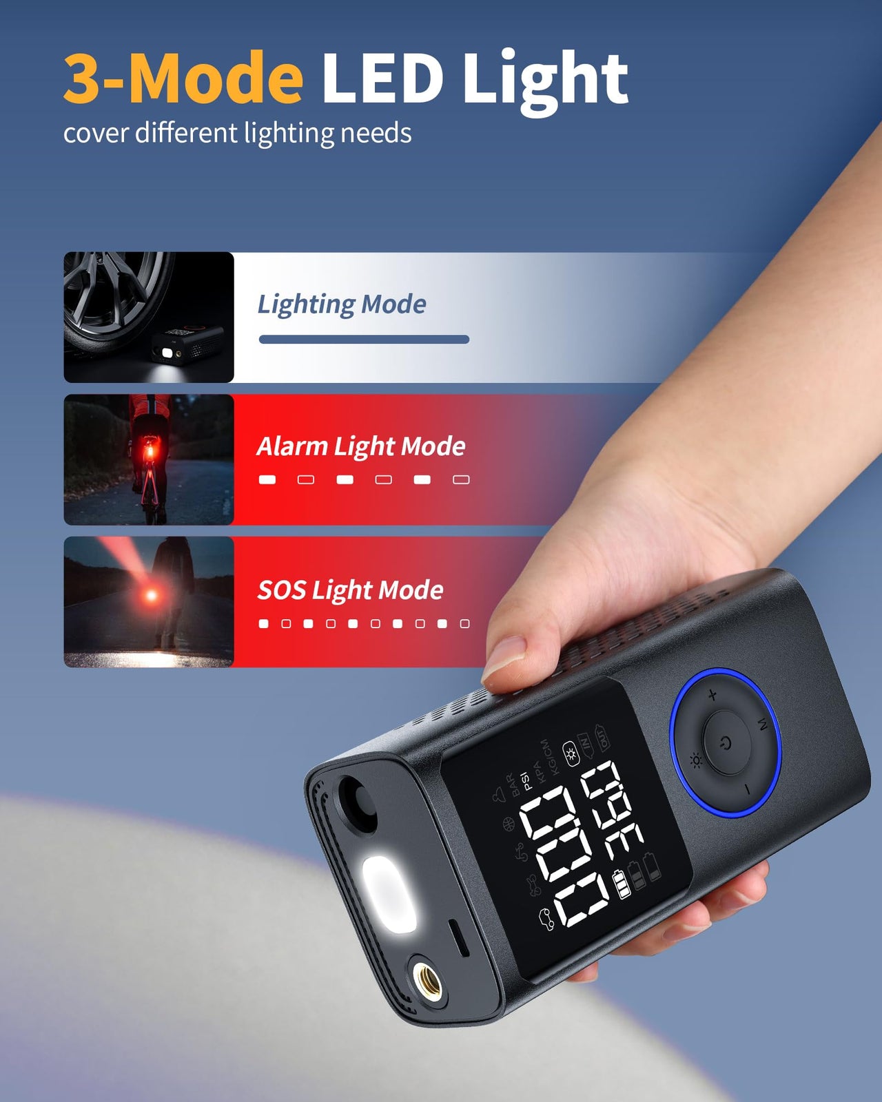 Tire Inflator Portable Air Compressor
