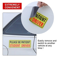 Thumbnail for JUSTTOP 3pcs Student Driver Sticker for Car