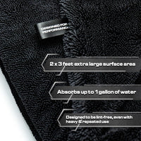 Thumbnail for Blackline Drying Towel #1 Rated Car Drying Towel for Car Detailing Streak Free