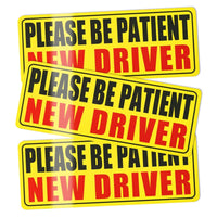Thumbnail for JUSTTOP 3pcs Student Driver Sticker for Car