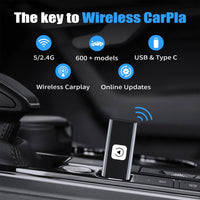 Thumbnail for Wireless Carplay Adapter for Apple, 2025 Mini Stable Wireless carplay Adapter