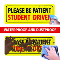 Thumbnail for JUSTTOP 3pcs Student Driver Sticker for Car