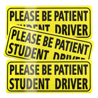 Thumbnail for JUSTTOP 3pcs Student Driver Sticker for Car