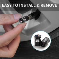 Thumbnail for Tire Valve Stem Caps for BMW M M1 M2 M3 Series Metal Car Wheel Air caps
