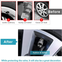 Thumbnail for Tire Valve Stem Caps for BMW M M1 M2 M3 Series Metal Car Wheel Air caps