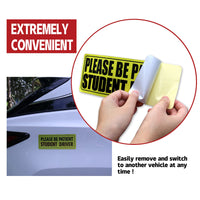 Thumbnail for JUSTTOP 3pcs Student Driver Sticker for Car
