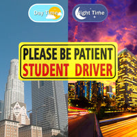 Thumbnail for JUSTTOP 3pcs Student Driver Sticker for Car