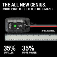 Thumbnail for NOCO GENIUS1, 1A Smart Car Battery Charger, 6V and 12V Automotive Charger