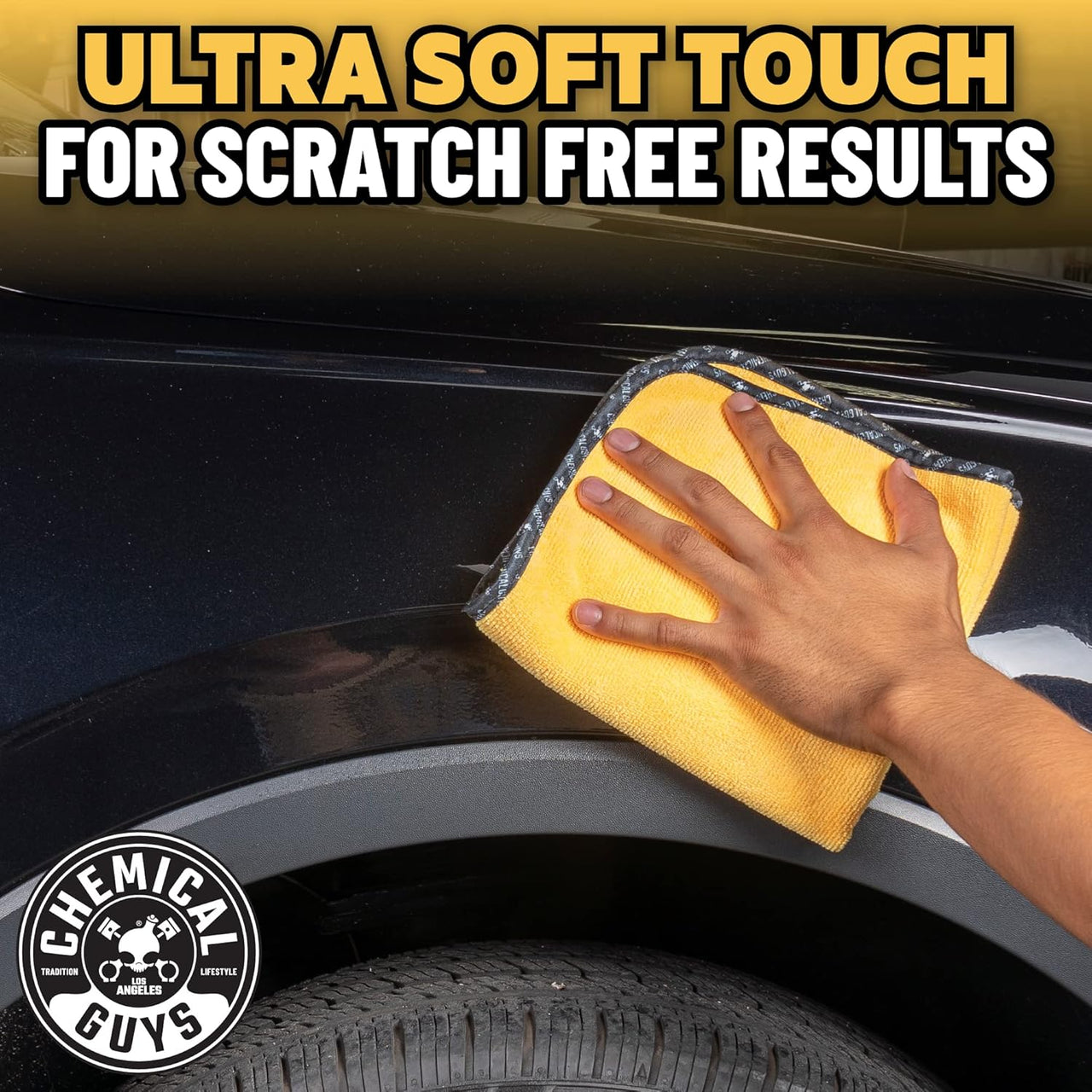 Chemical Guys MIC 506 03 Professional Grade Premium Microfiber Towels