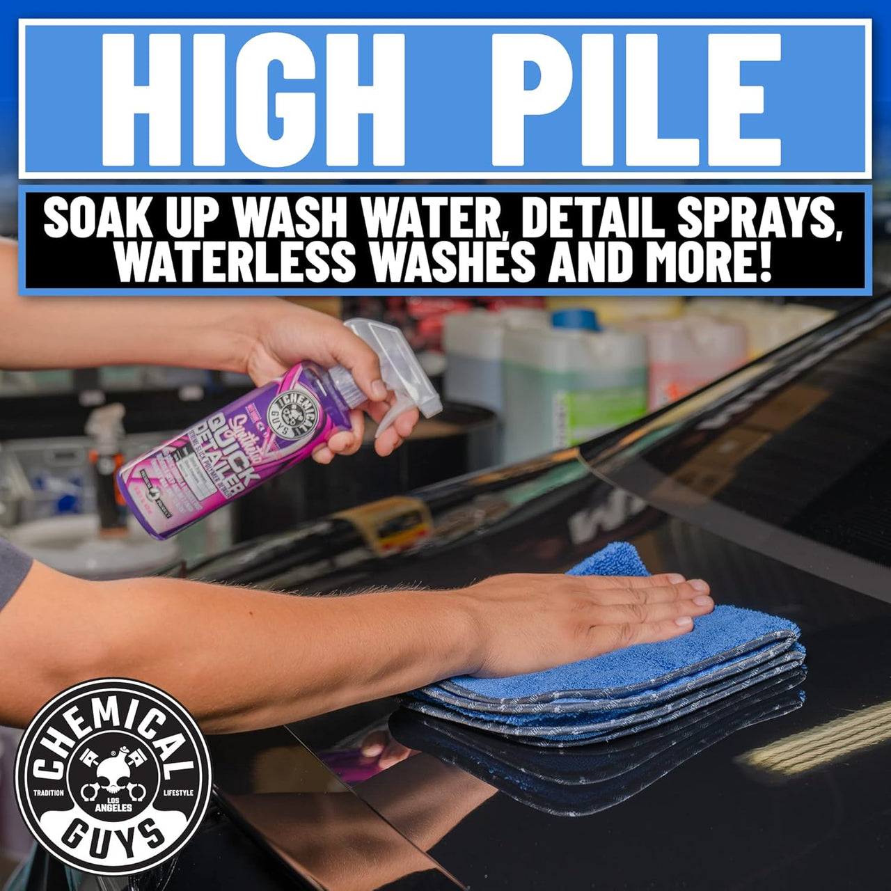 Chemical Guys MIC110003 Professional Grade Premium Microfiber Towels