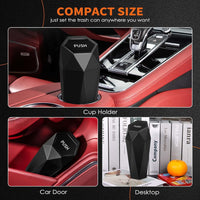 Thumbnail for HOTOR Car Trash Can with Lid - 2 Pack