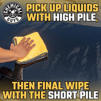 Thumbnail for Chemical Guys MIC 506 03 Professional Grade Premium Microfiber Towels