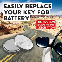 Thumbnail for Key Fob Replacement Batteries for Audi