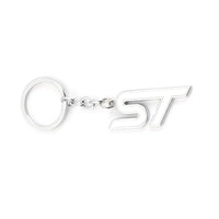 Thumbnail for Car Keychain ST Badge Keyring Metal Key Chain Ring Holder