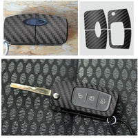 Thumbnail for Carbon Fiber Key Sticker And Decal Cover Case