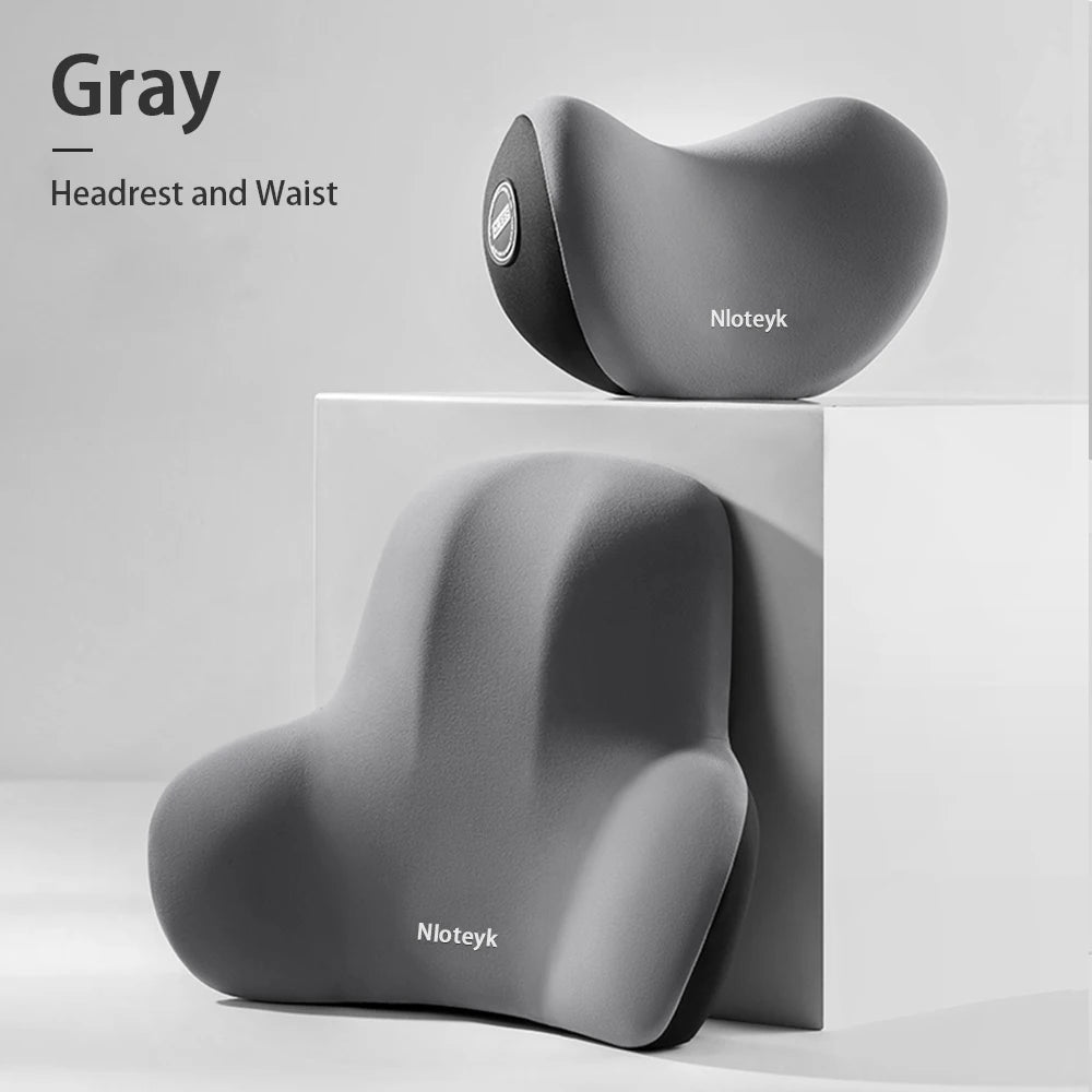 Memory Foam Car Headrest Cushion Relieve Stress Car Seat Pillow