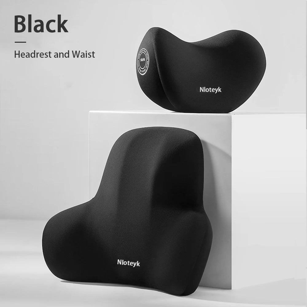 Memory Foam Car Headrest Cushion Relieve Stress Car Seat Pillow