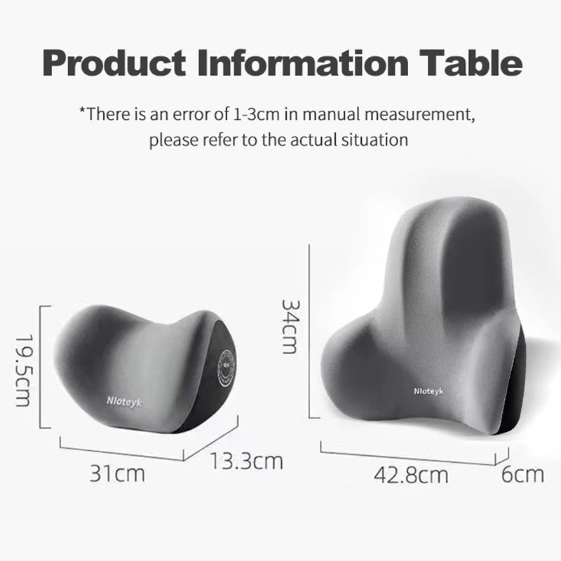 Memory Foam Car Headrest Cushion Relieve Stress Car Seat Pillow