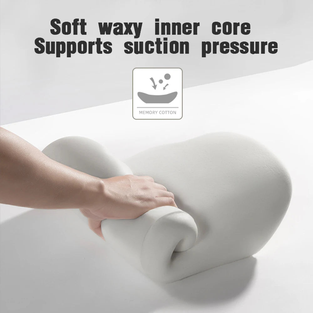 Memory Foam Car Headrest Cushion Relieve Stress Car Seat Pillow